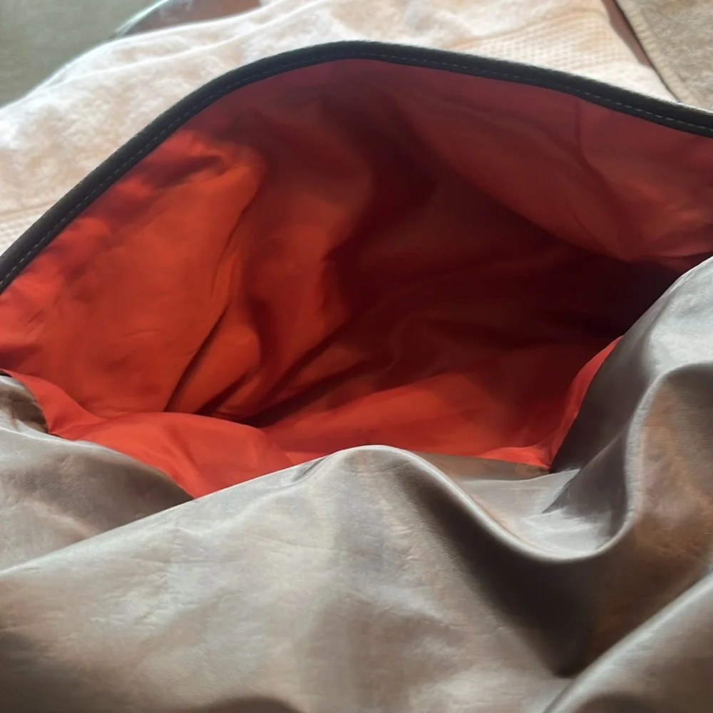 Eddie Bauer Nylon Messenger Bag Unisex